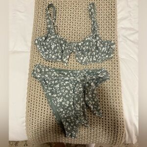 Abercrombie & Fitch light green bikini set